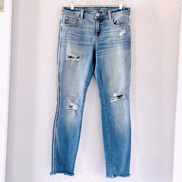 INC International Concepts Denim - INC Women’s Skinny Leg Regular Fit Jeans